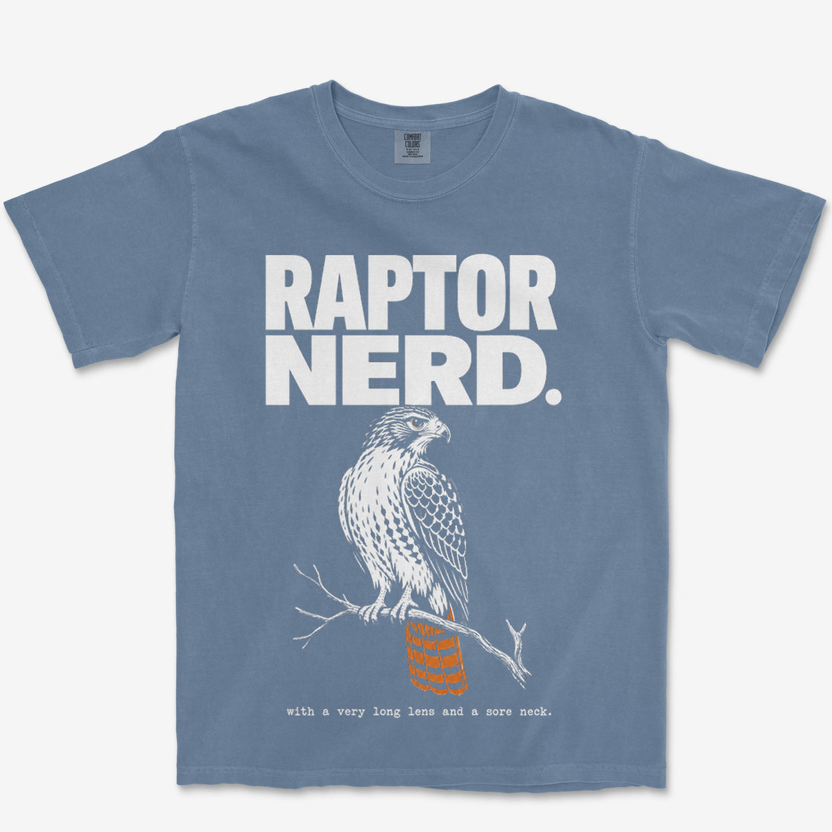 Raptor Nerd Heavyweight Tee