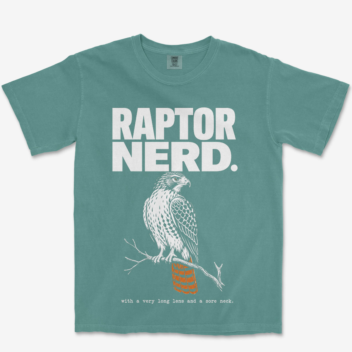 Raptor Nerd Heavyweight Tee