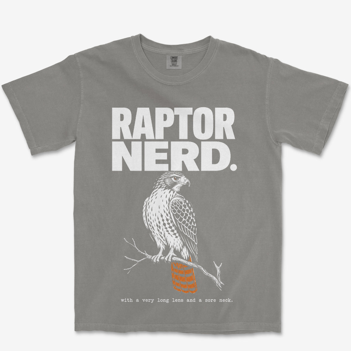 Raptor Nerd Heavyweight Tee
