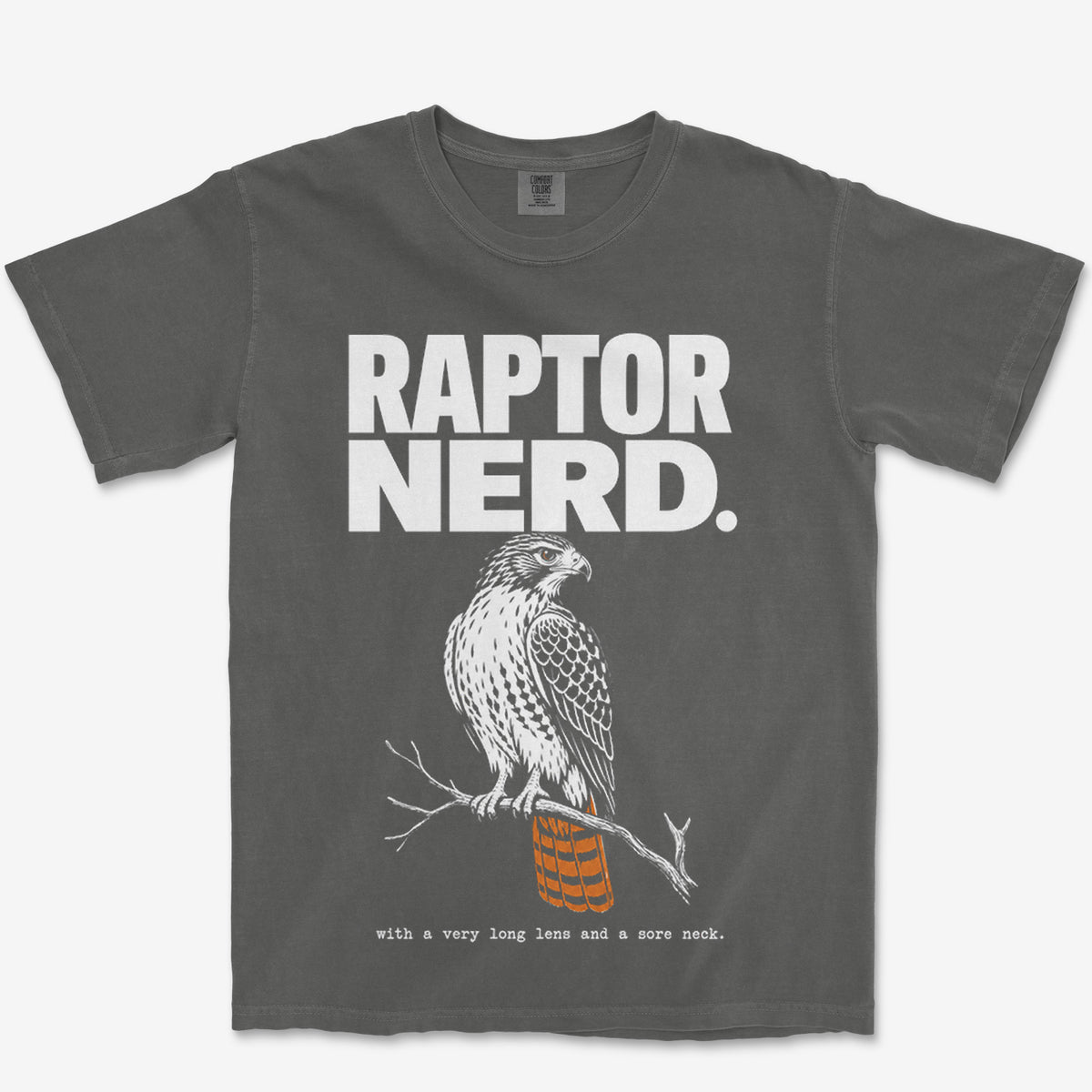 Raptor Nerd Heavyweight Tee