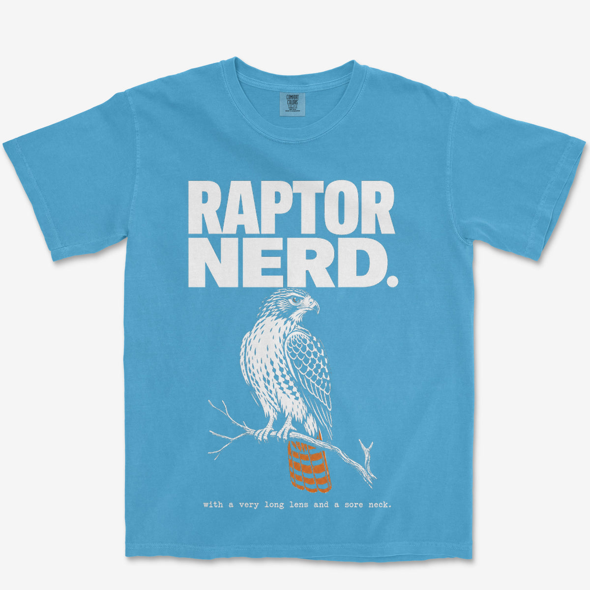 Raptor Nerd Heavyweight Tee