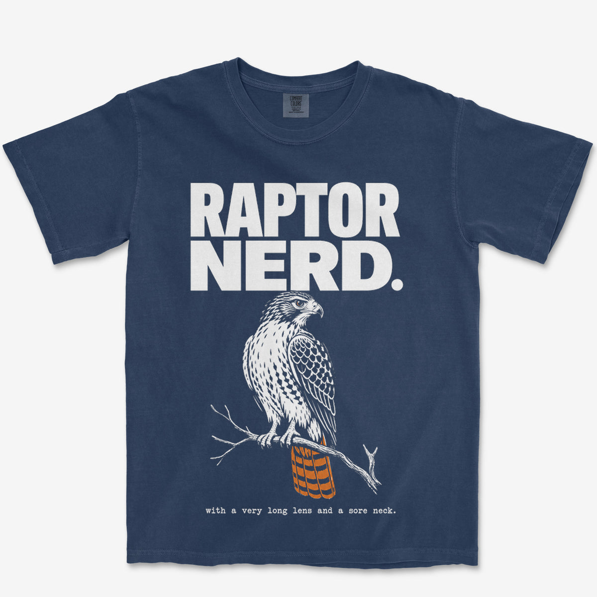 Raptor Nerd Heavyweight Tee