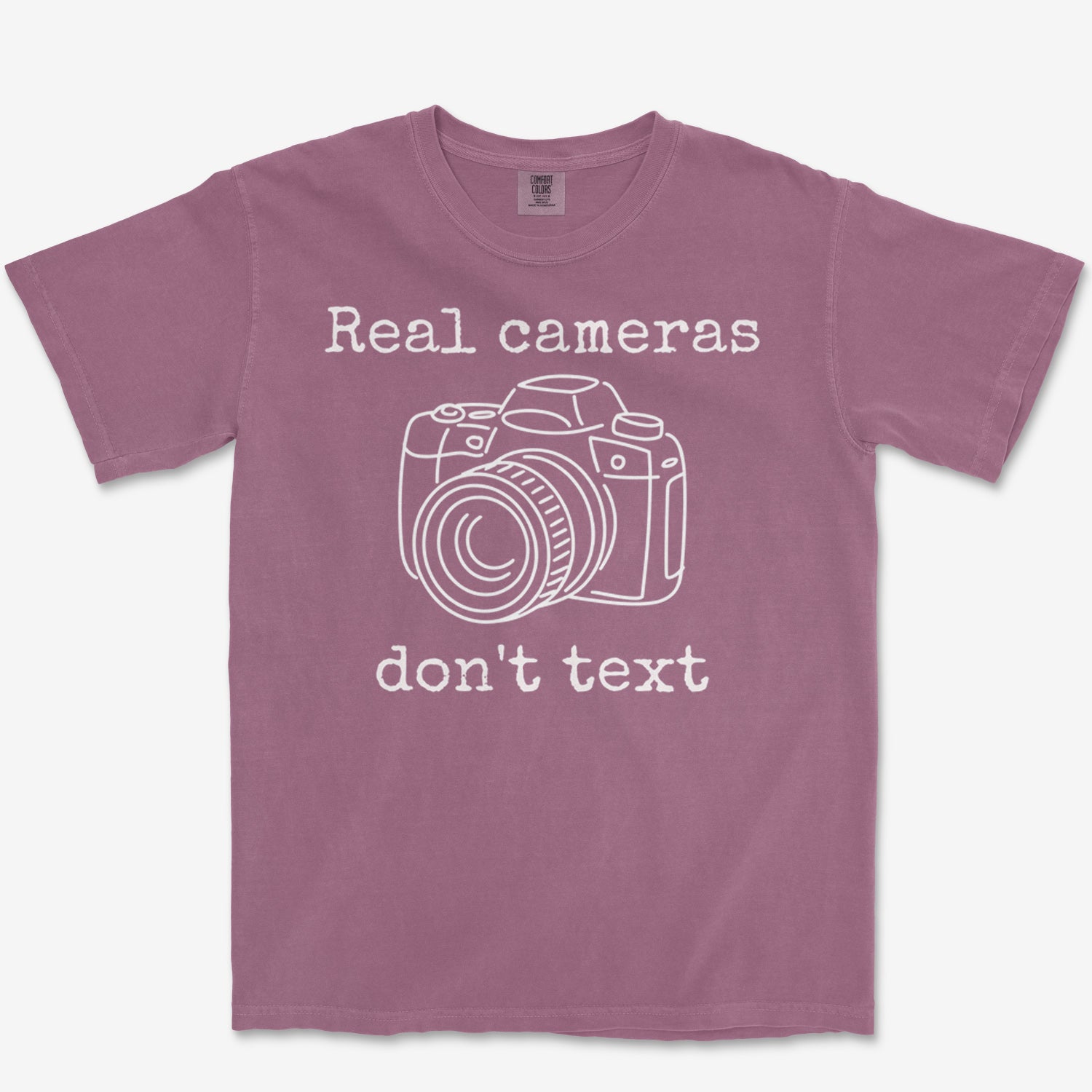Real Cameras Heavyweight Tee