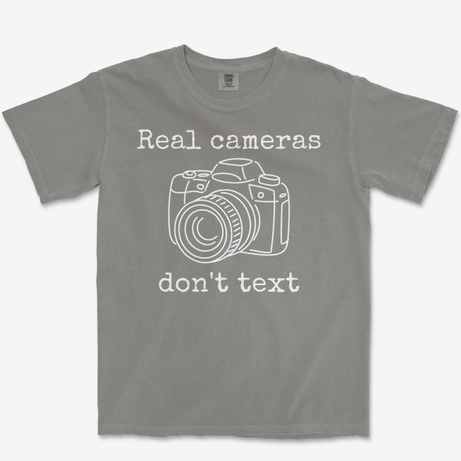 Real Cameras Heavyweight Tee