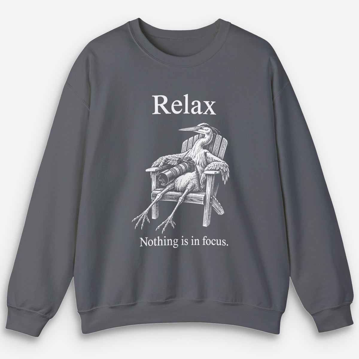 Relax Heron Sweatshirt