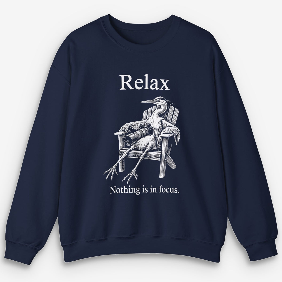 Relax Heron Sweatshirt