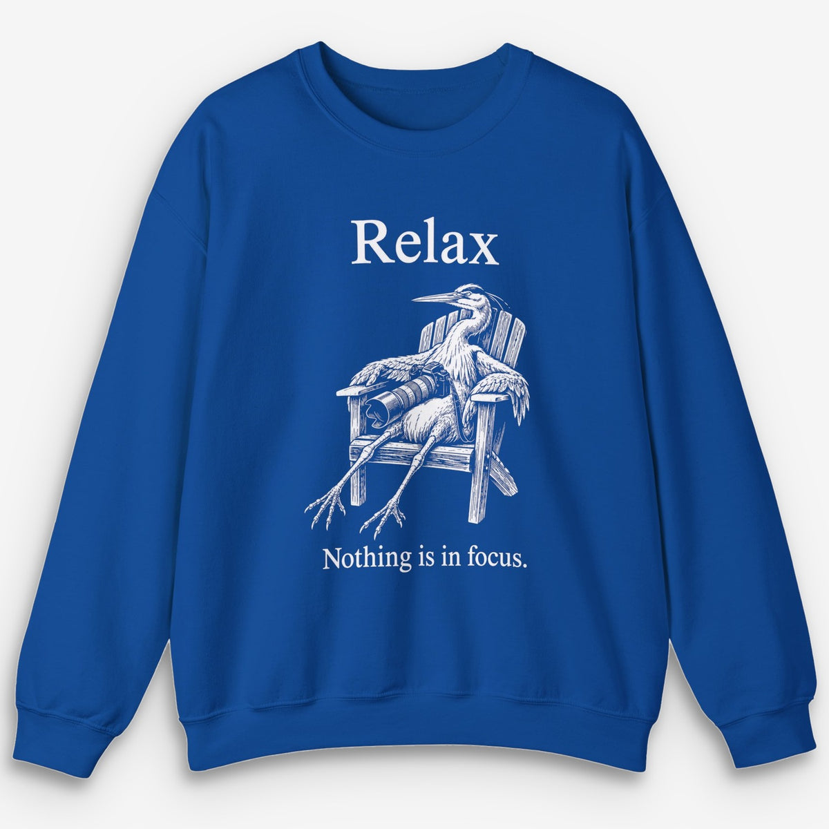 Relax Heron Sweatshirt