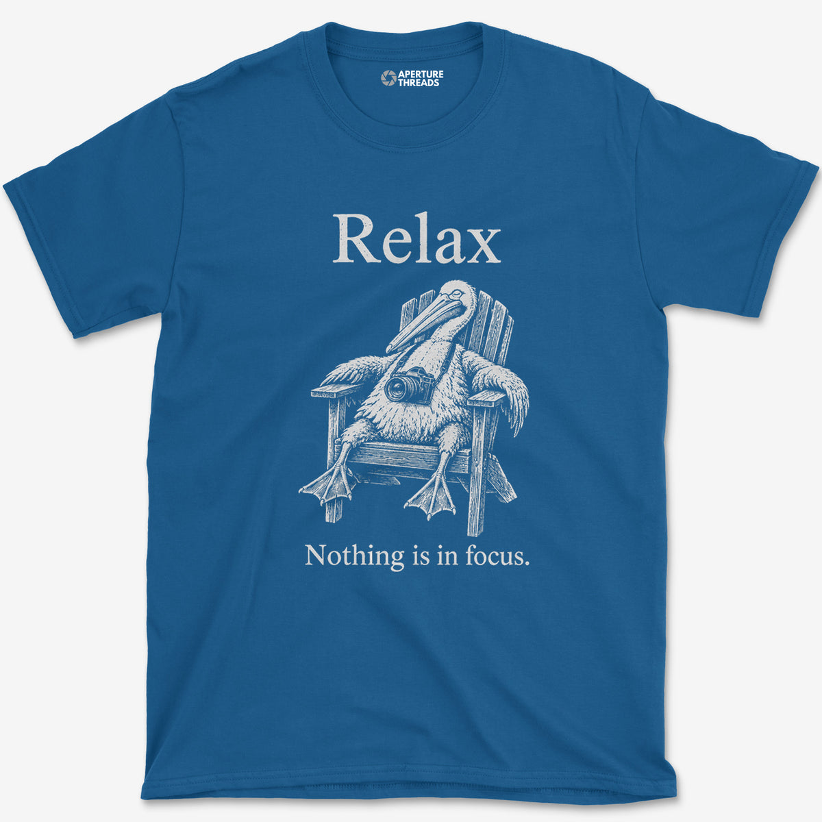 Relax Pelican T-Shirt — royal