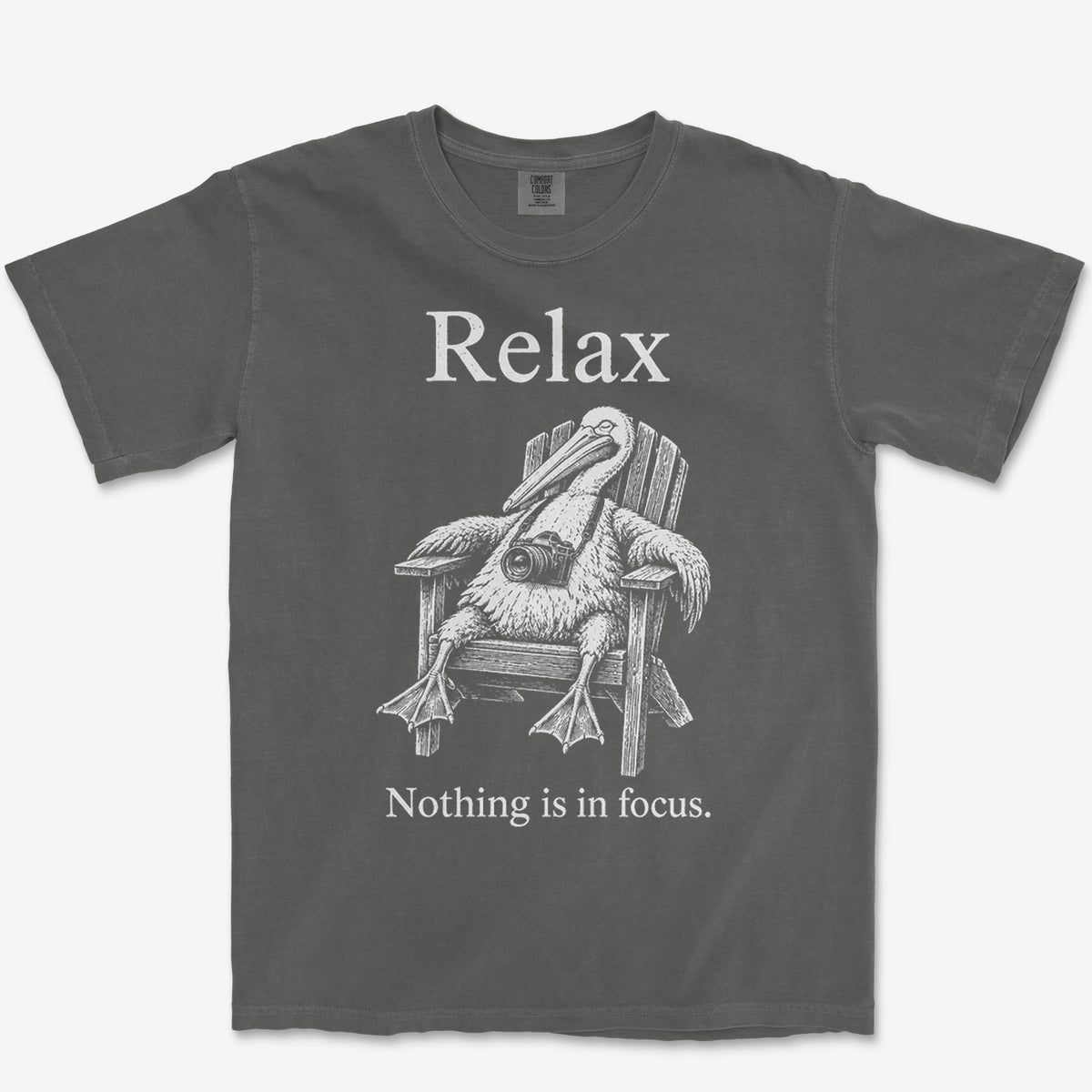 Relax Pelican Tee — pepper