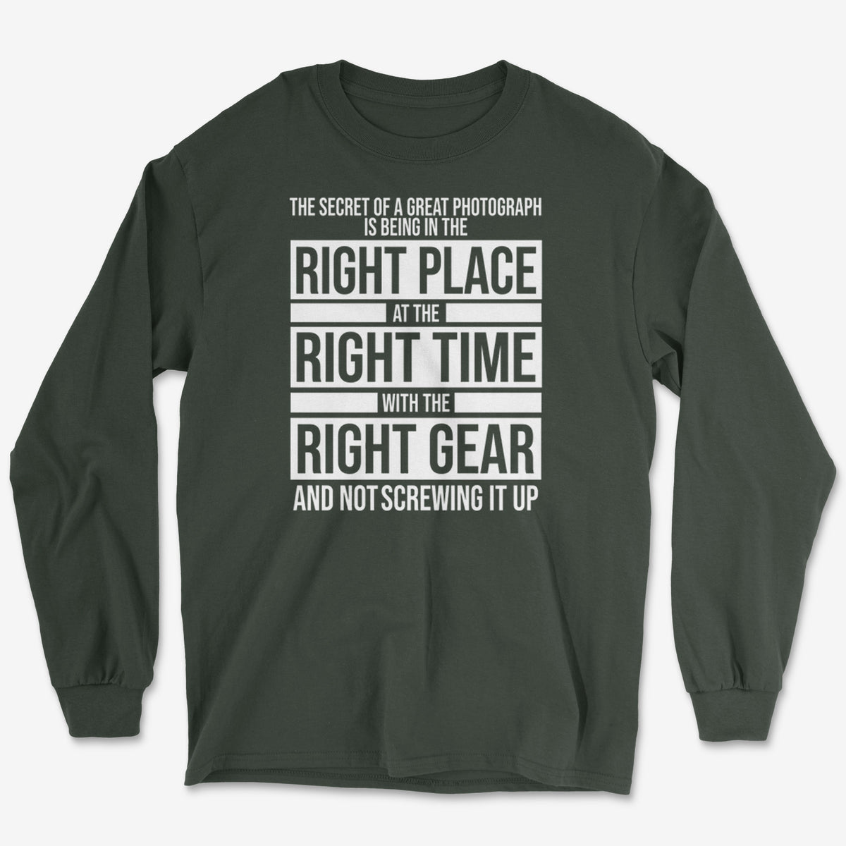 Right Place Long Sleeve Tee