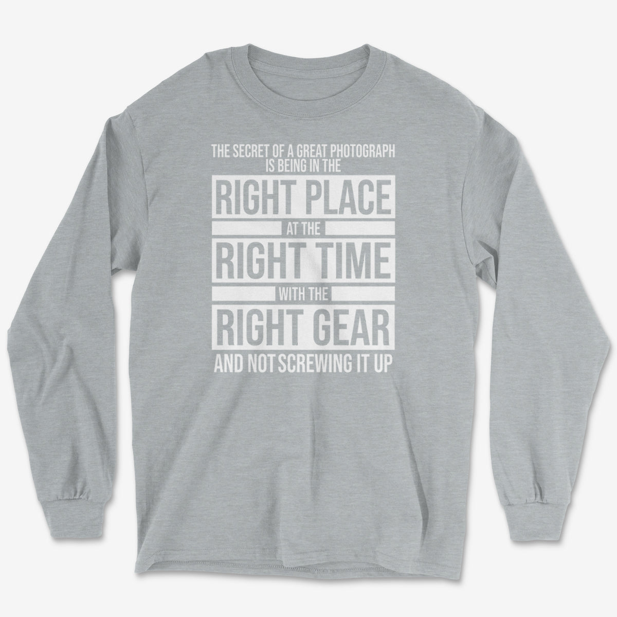 Right Place Long Sleeve Tee