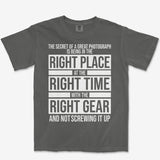 Right Place Heavyweight Tee