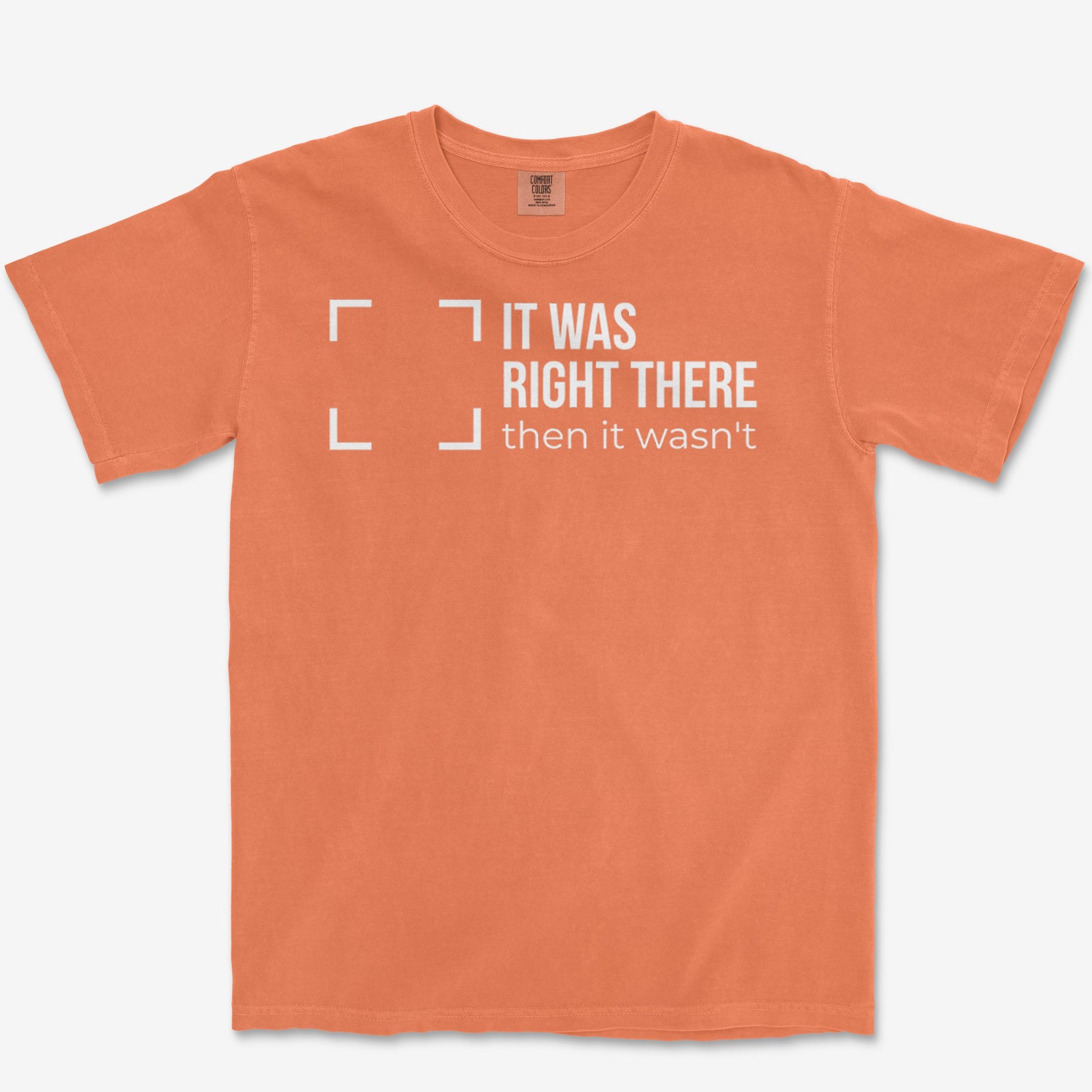 Right There Heavyweight Tee