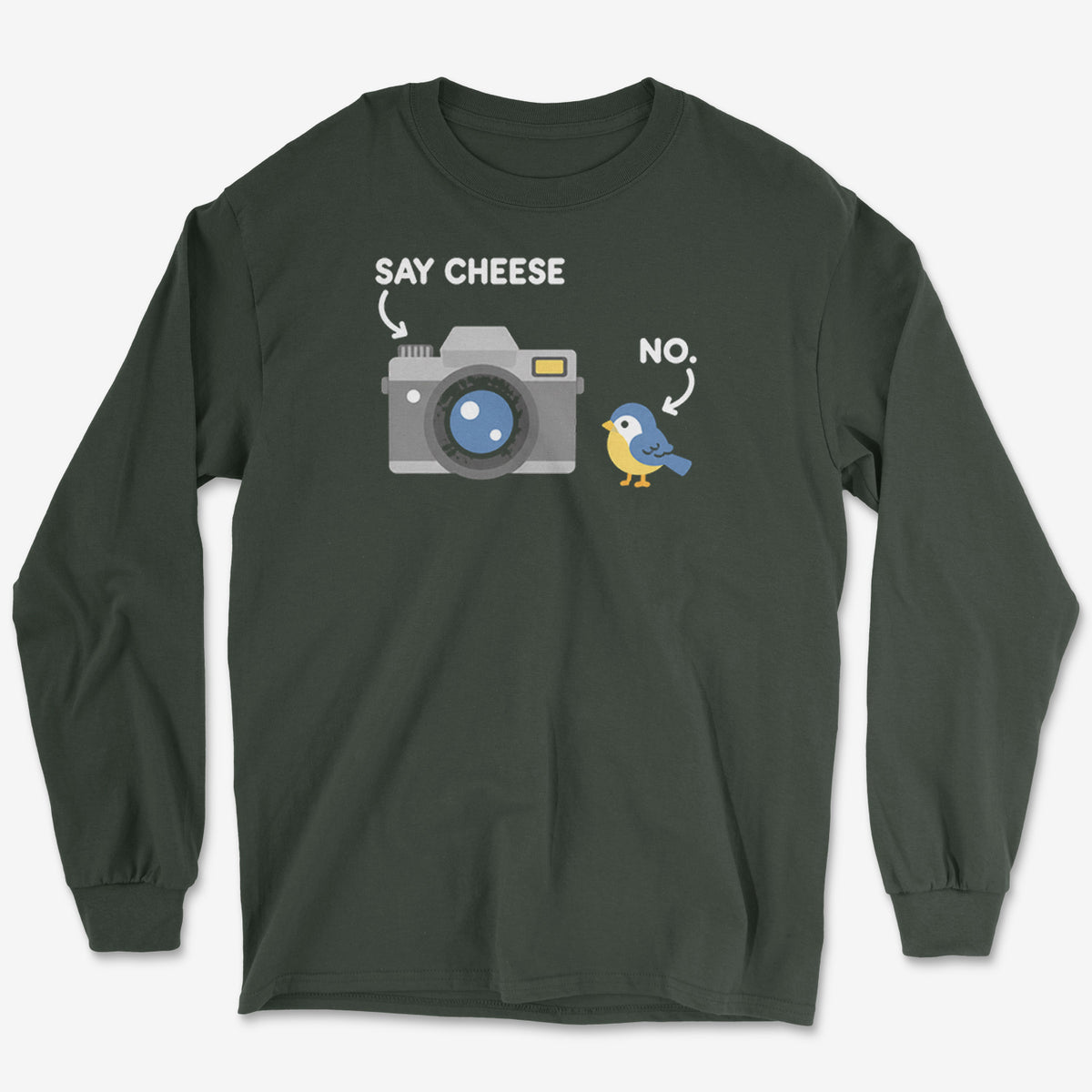 Say Cheese Long Sleeve Tee