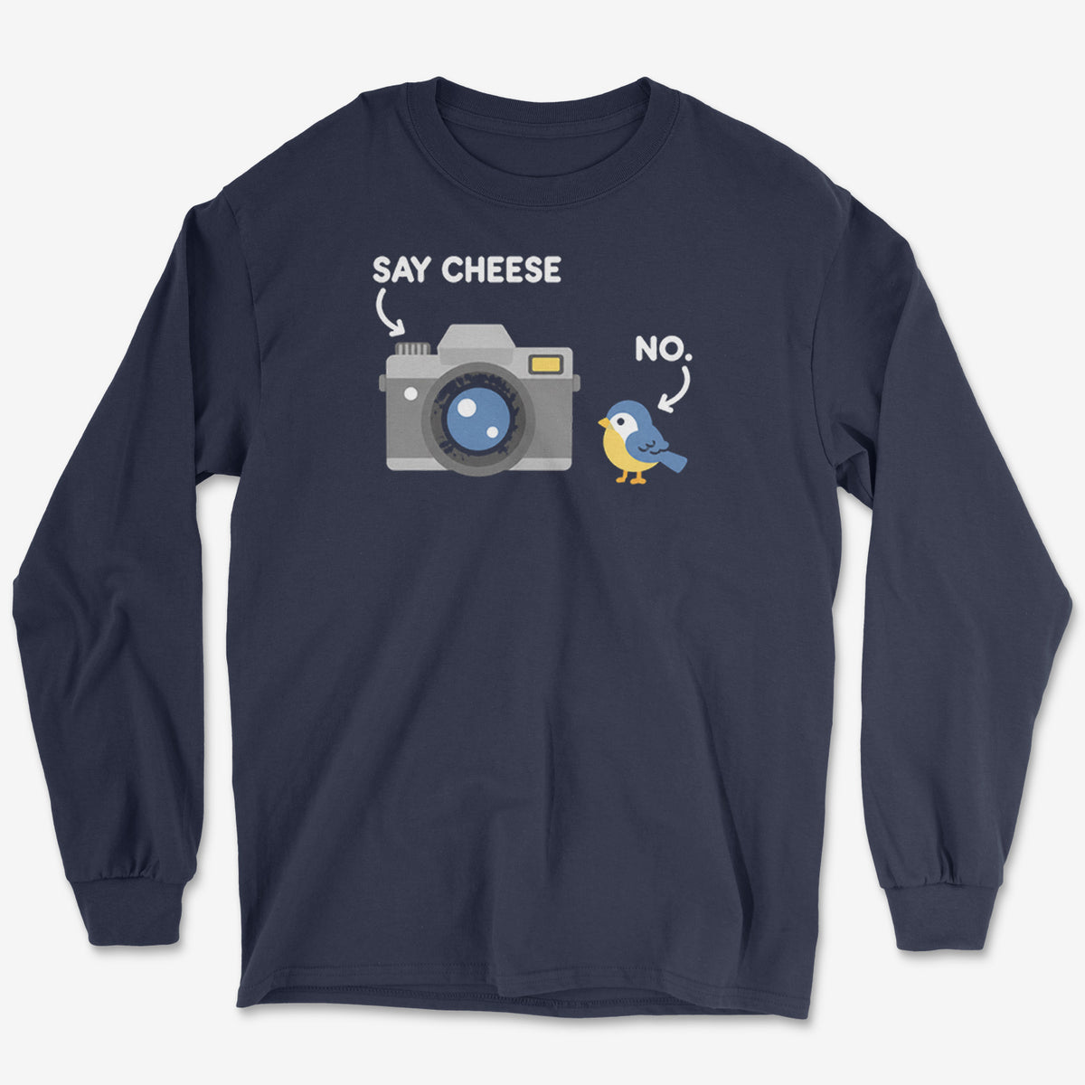 Say Cheese Long Sleeve Tee