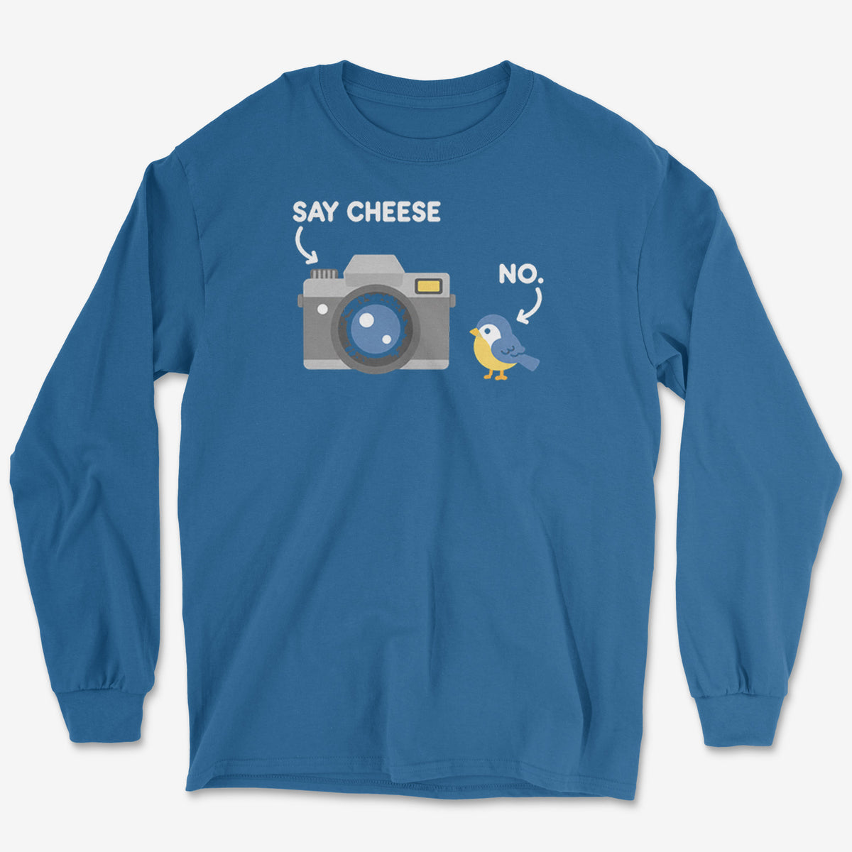 Say Cheese Long Sleeve Tee
