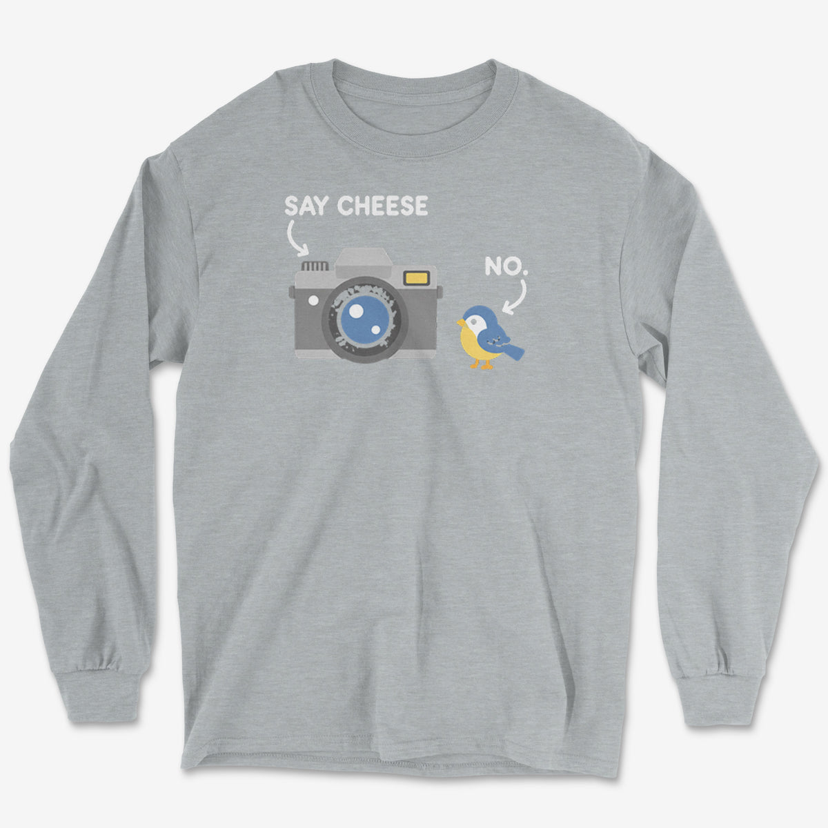 Say Cheese Long Sleeve Tee