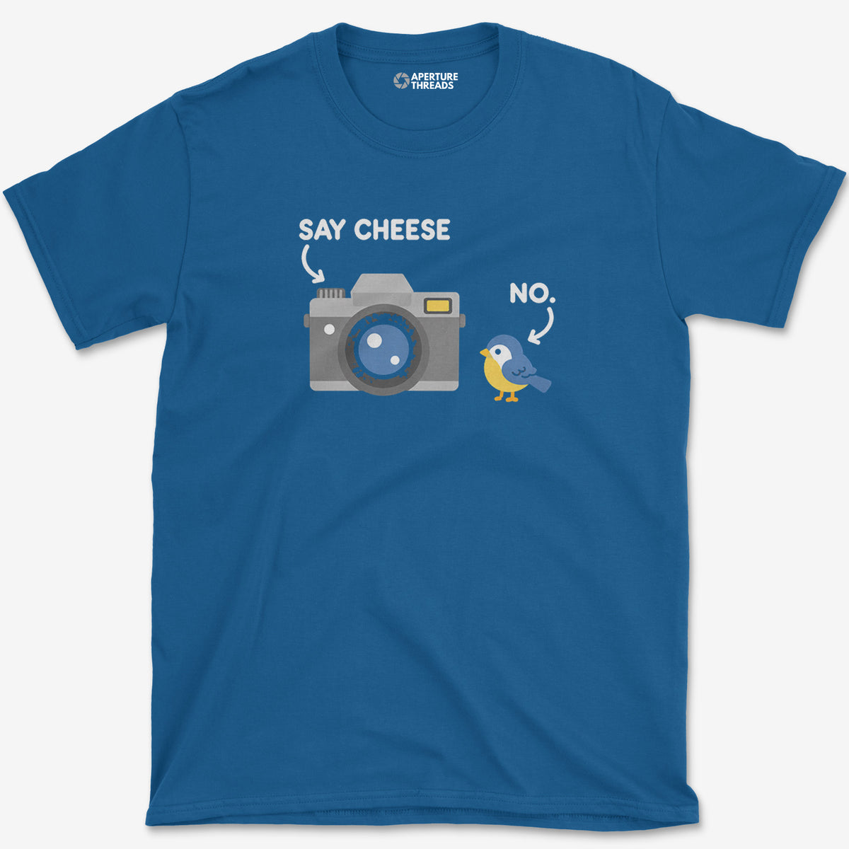 Say Cheese T-Shirt — royal