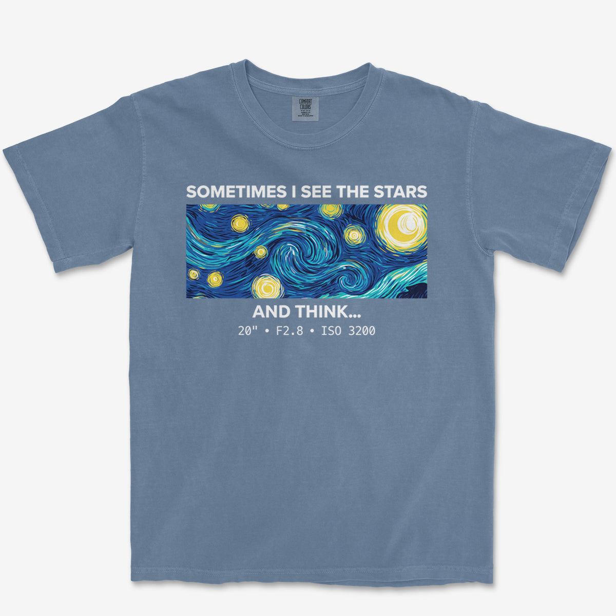 T-Shirt Blue Jean / S See The Stars Heavyweight Tee