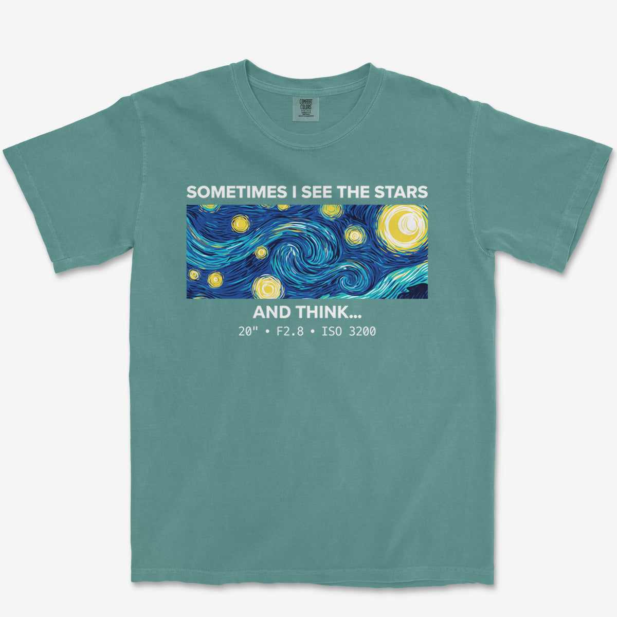 T-Shirt Blue Spruce / S See The Stars Heavyweight Tee