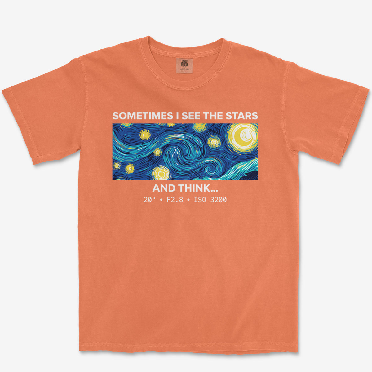 T-Shirt Burnt Orange / S See The Stars Heavyweight Tee