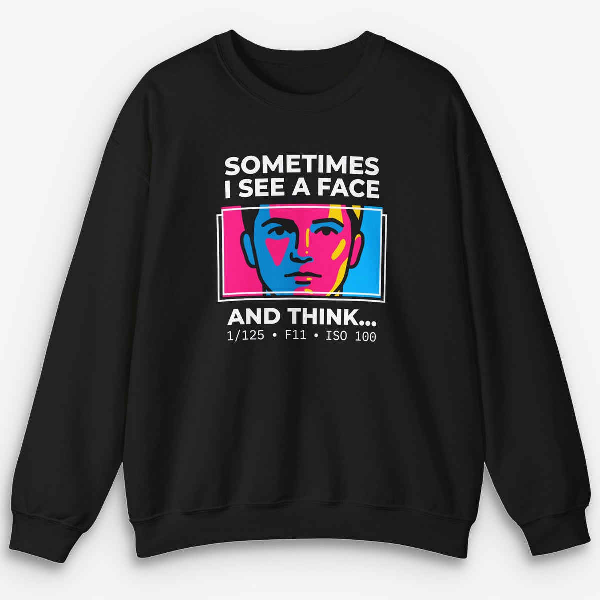 See A Face Sweatshirt