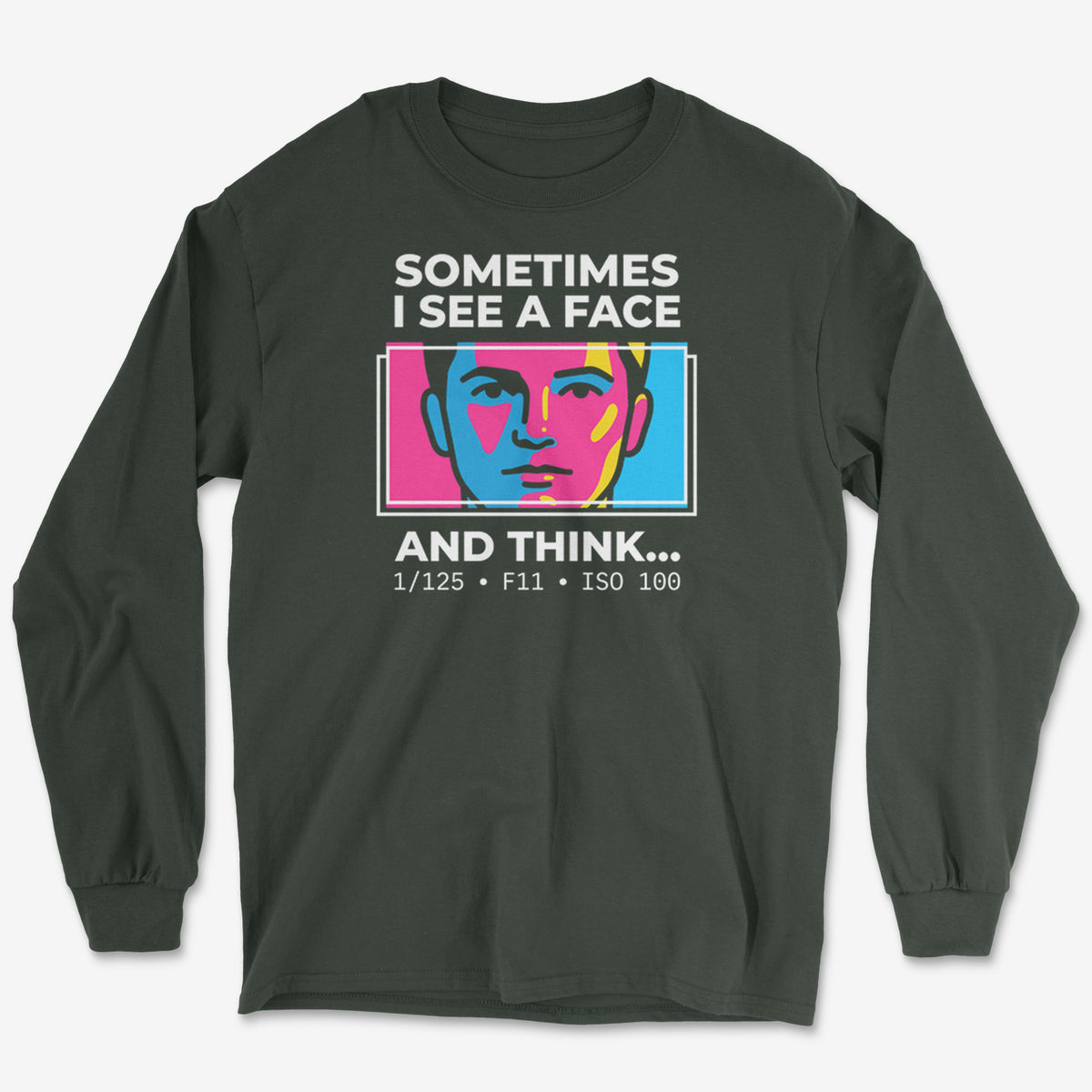 See A Face Long Sleeve Tee