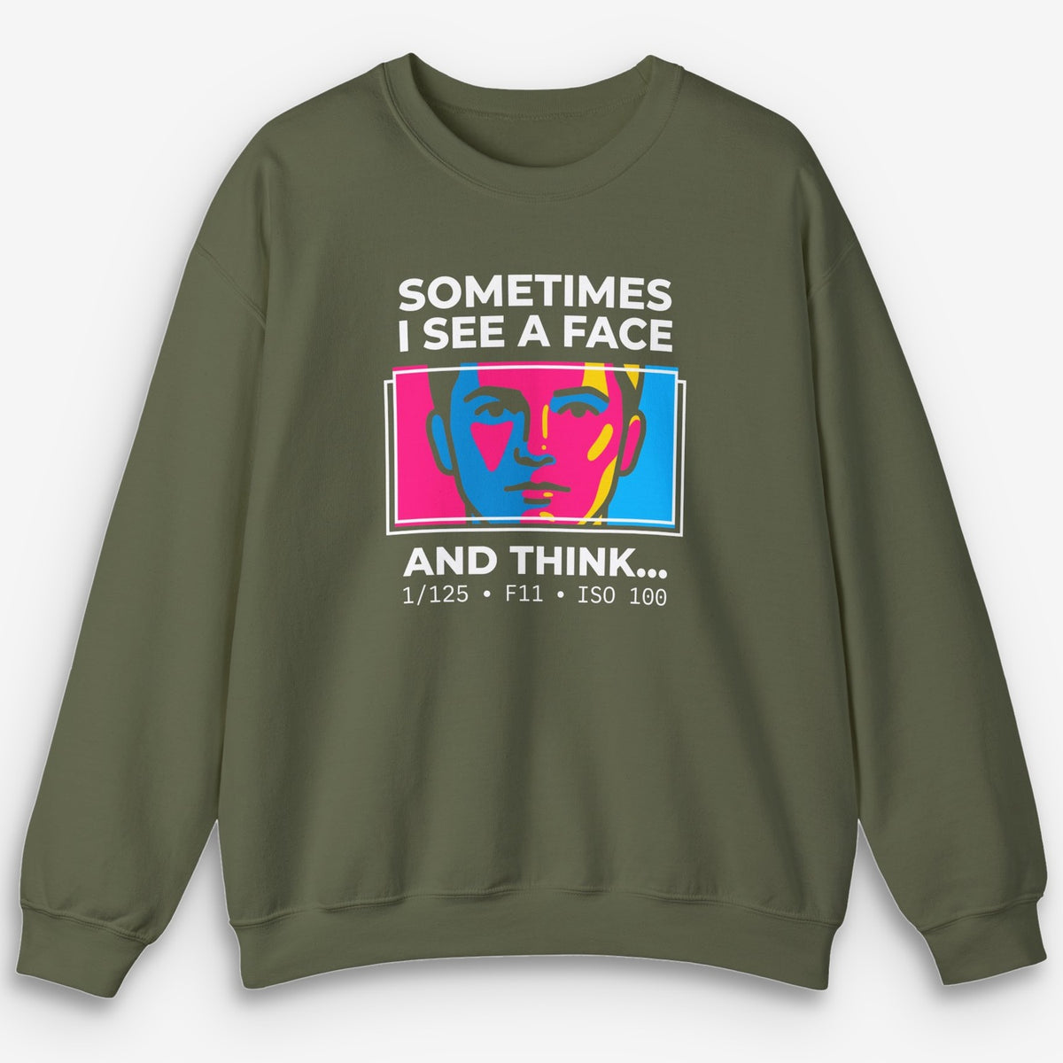 See A Face Sweatshirt