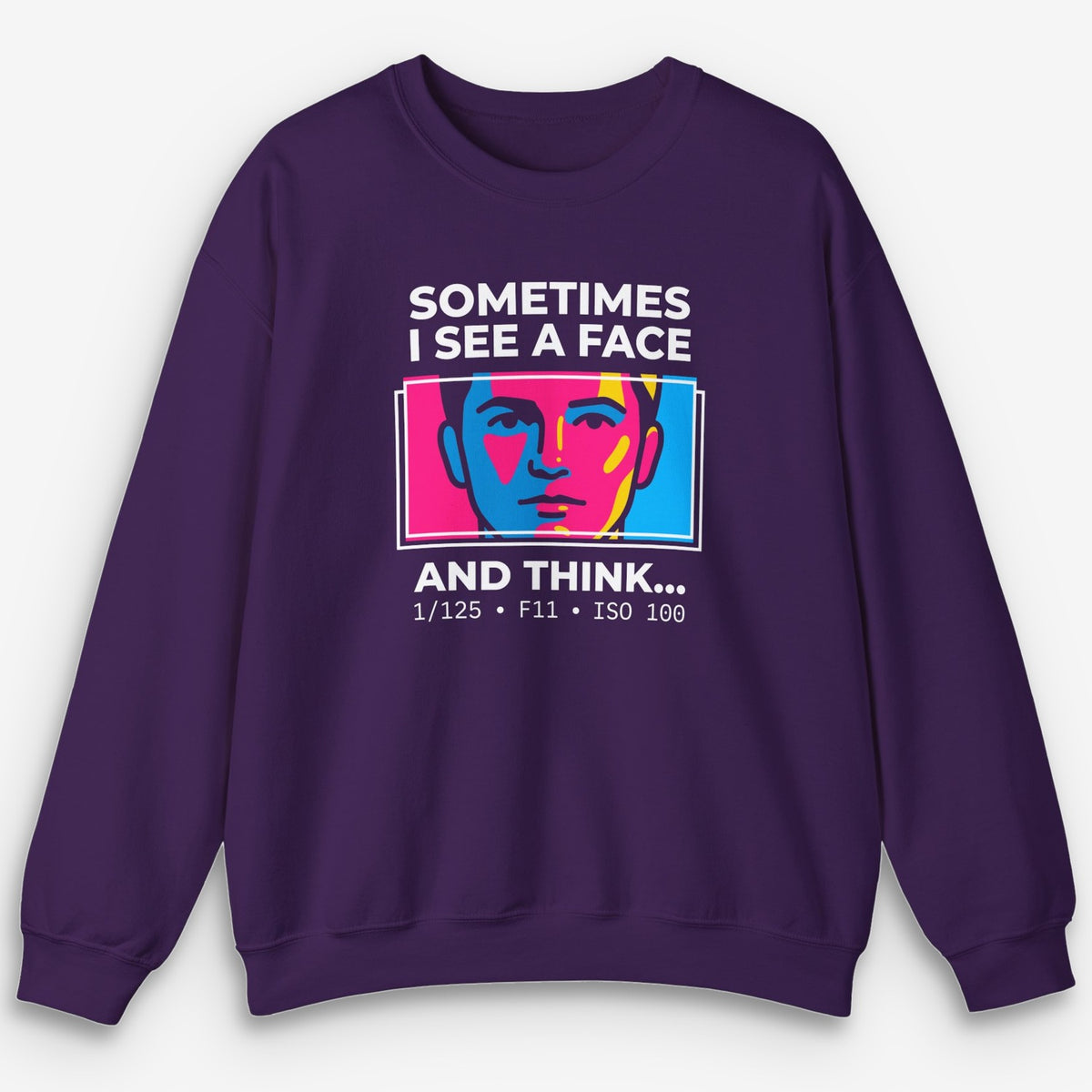 See A Face Sweatshirt