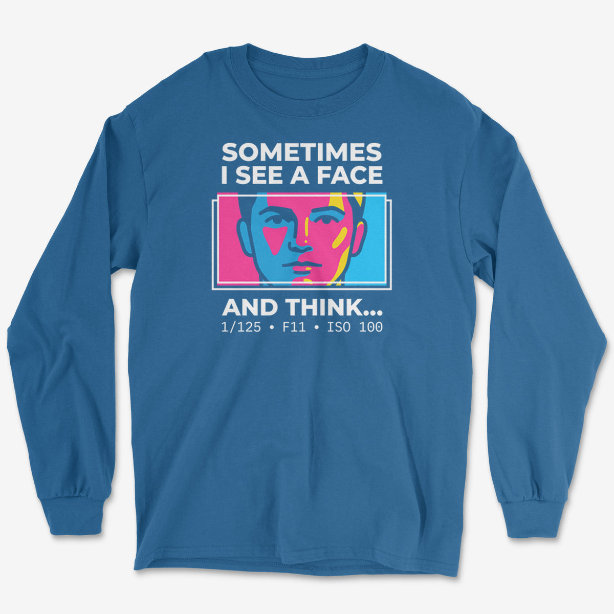 See A Face Long Sleeve Tee