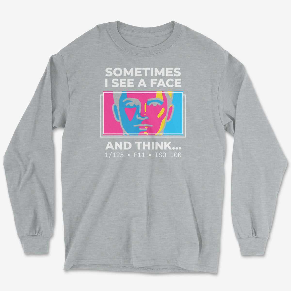 See A Face Long Sleeve Tee