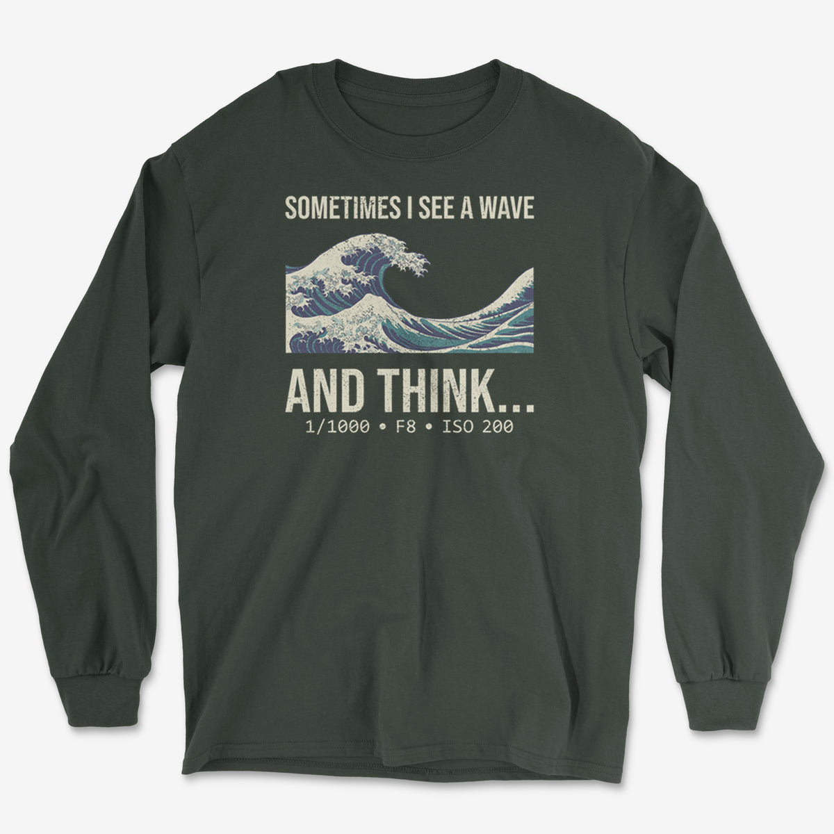 See A Wave Long Sleeve Tee