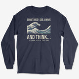 See A Wave Long Sleeve Tee