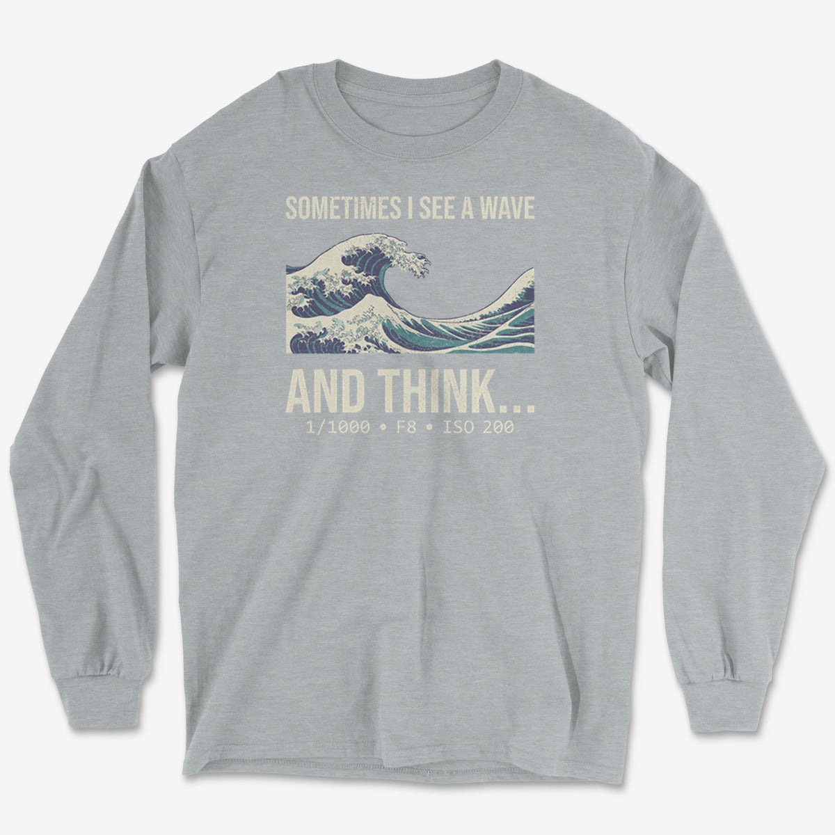See A Wave Long Sleeve Tee