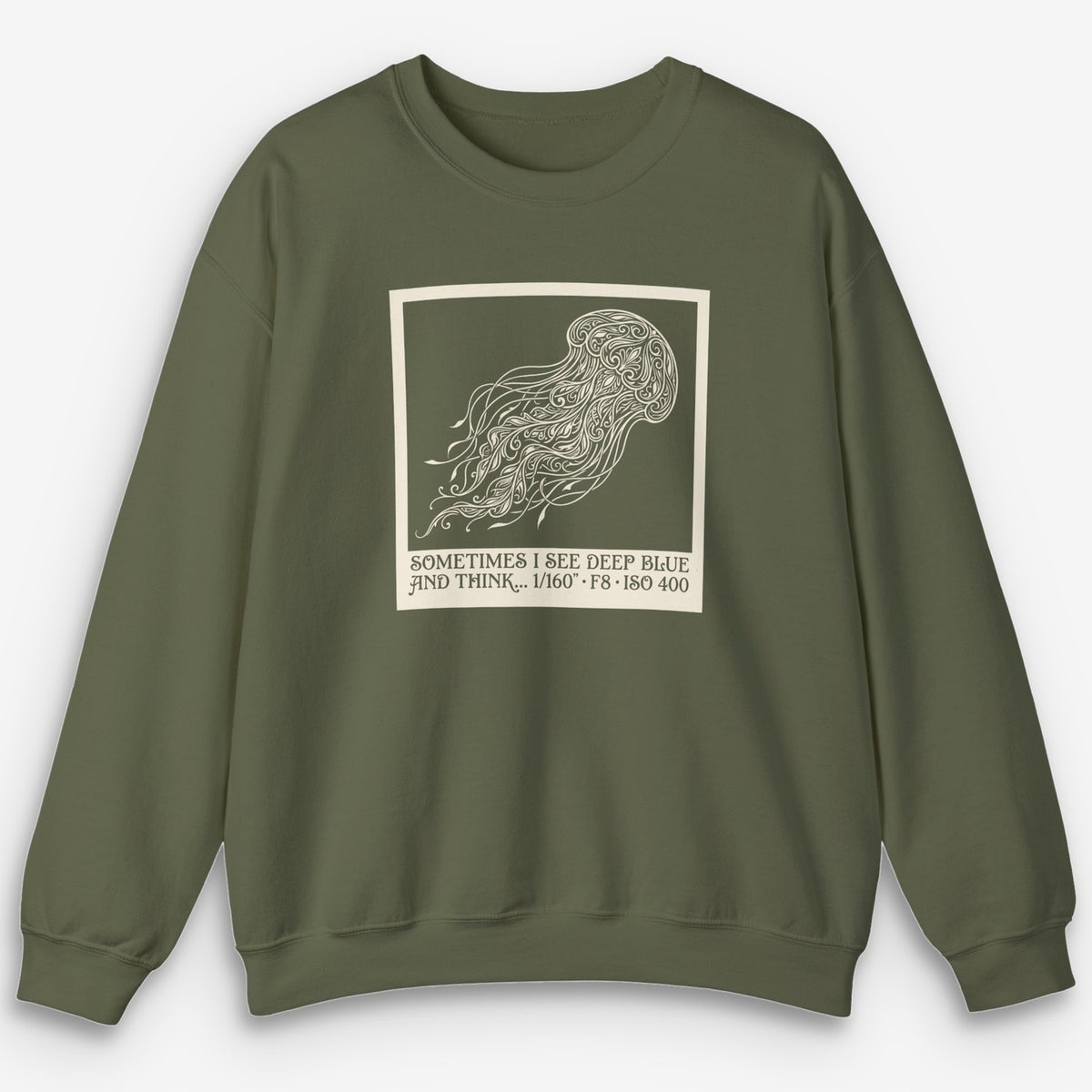 See Deep Blue Sweatshirt
