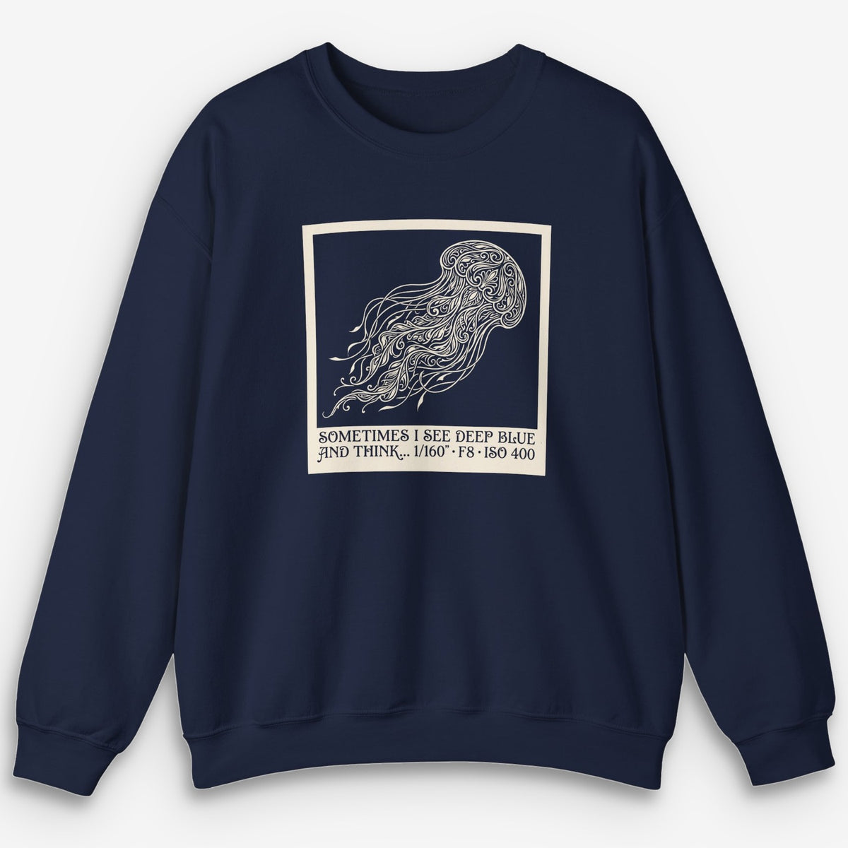 See Deep Blue Sweatshirt