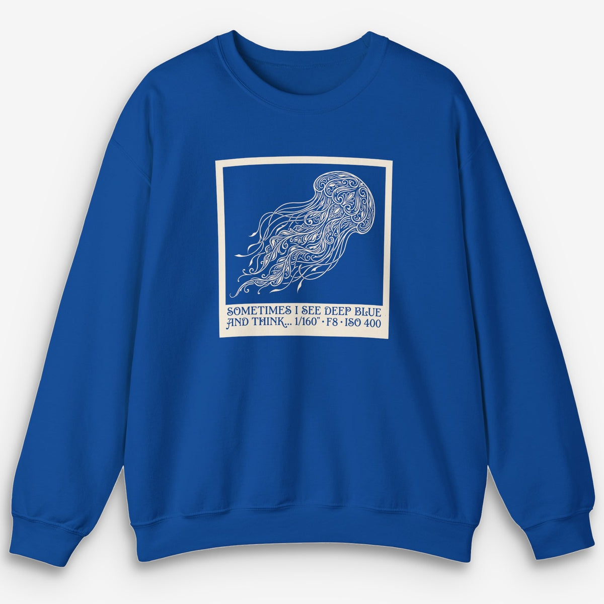See Deep Blue Sweatshirt