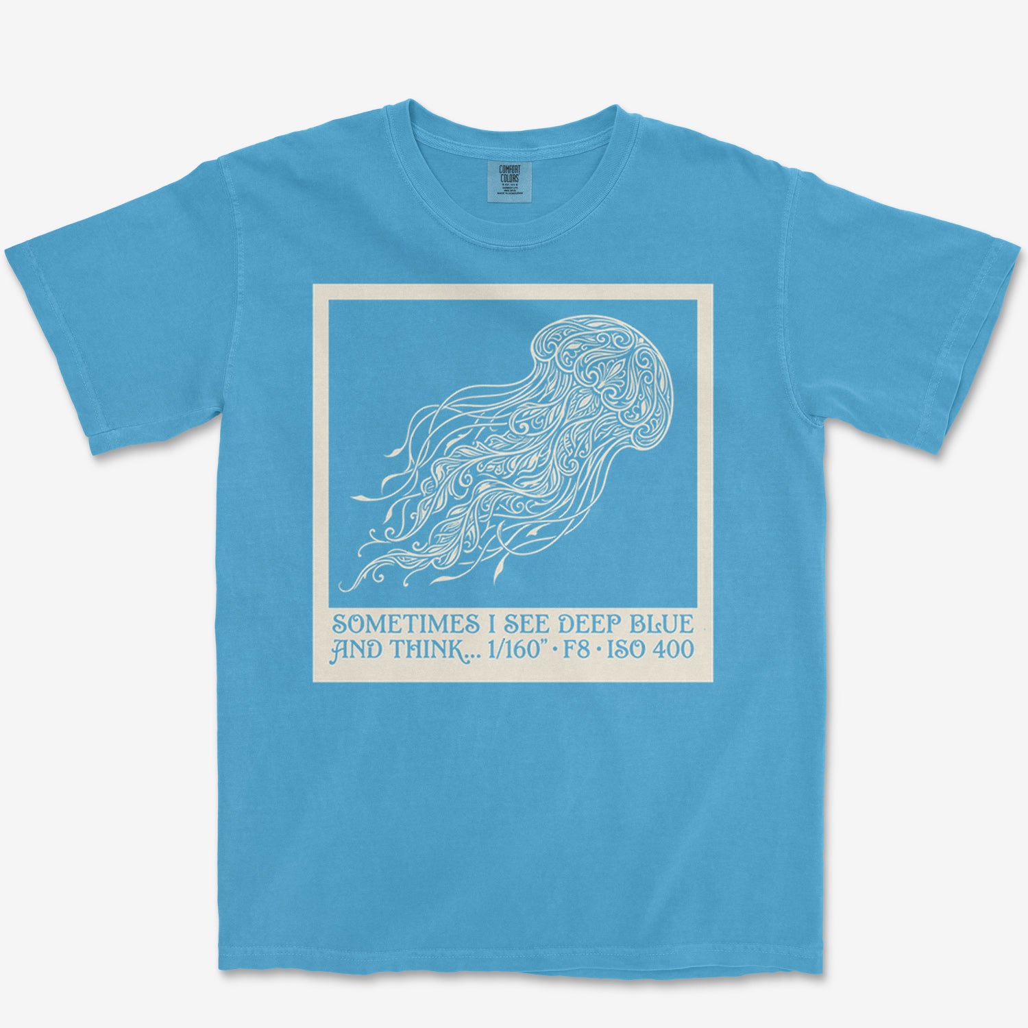 See Deep Blue Heavyweight Tee