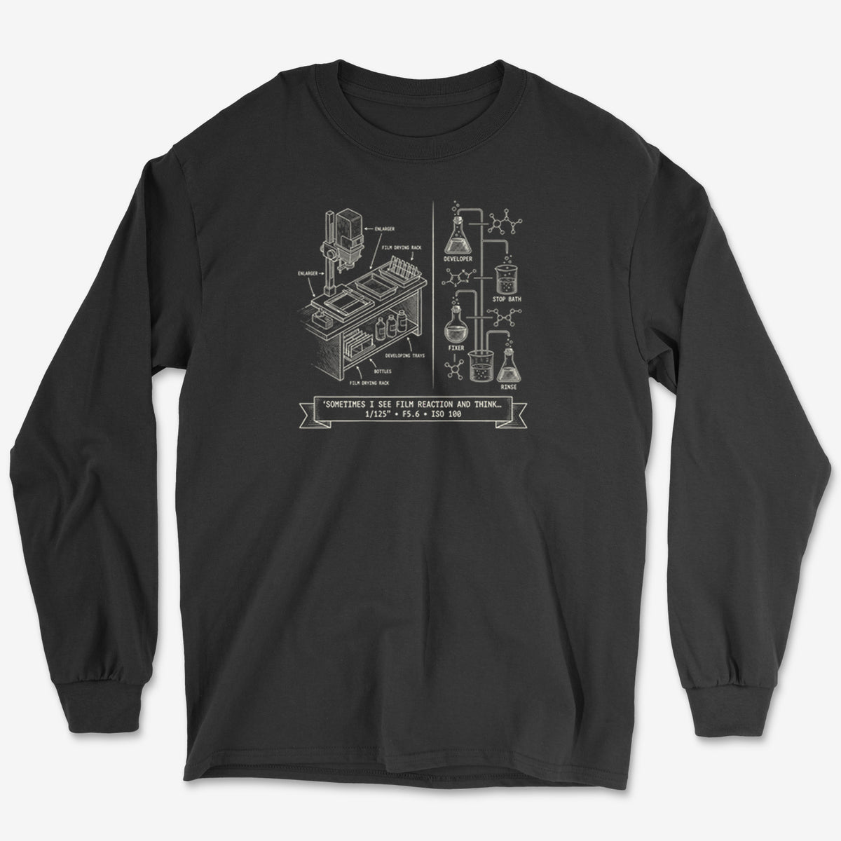 See Reaction Long Sleeve Tee