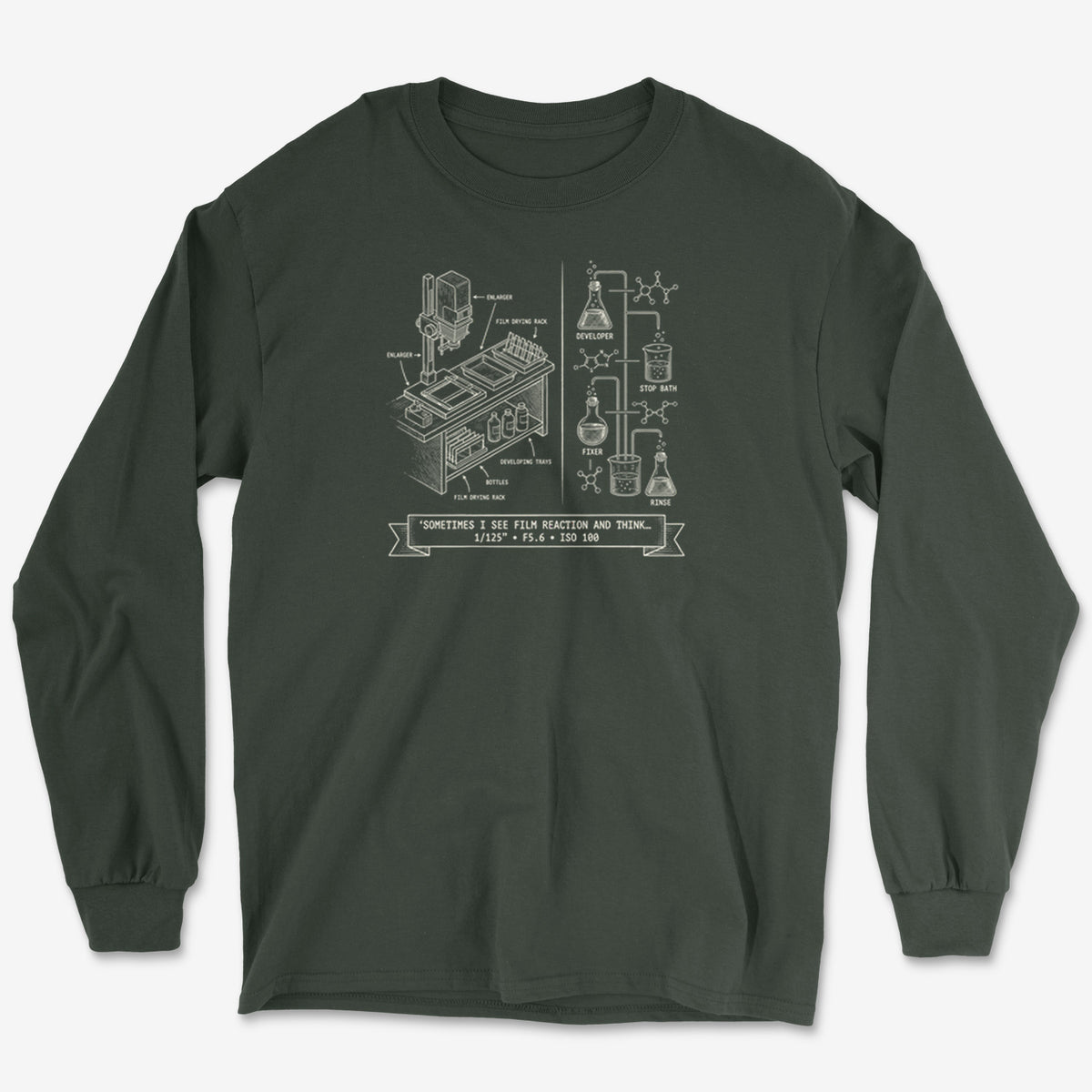 See Reaction Long Sleeve Tee