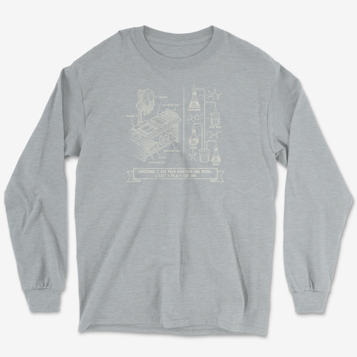 See Reaction Long Sleeve Tee