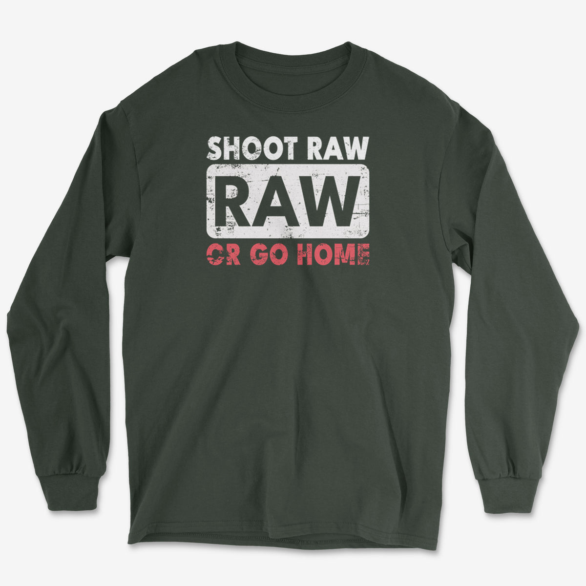 Shoot RAW Long Sleeve Tee