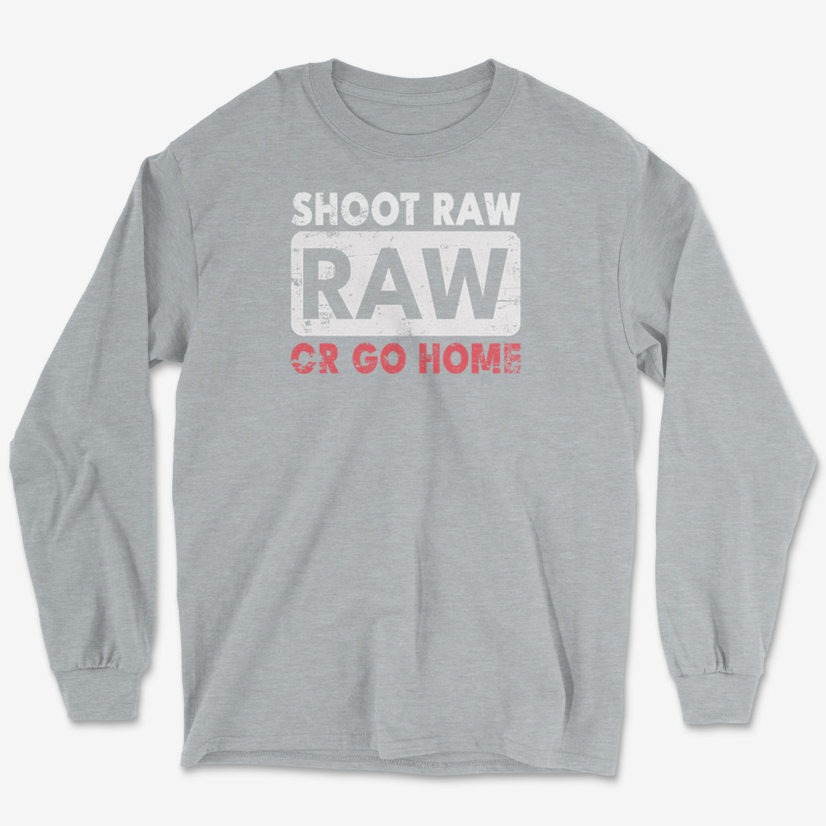 Shoot RAW Long Sleeve Tee