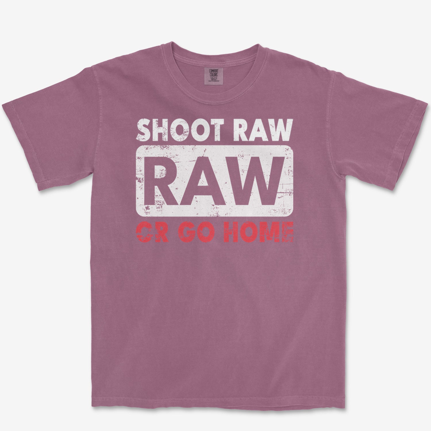 Shoot RAW Heavyweight Tee