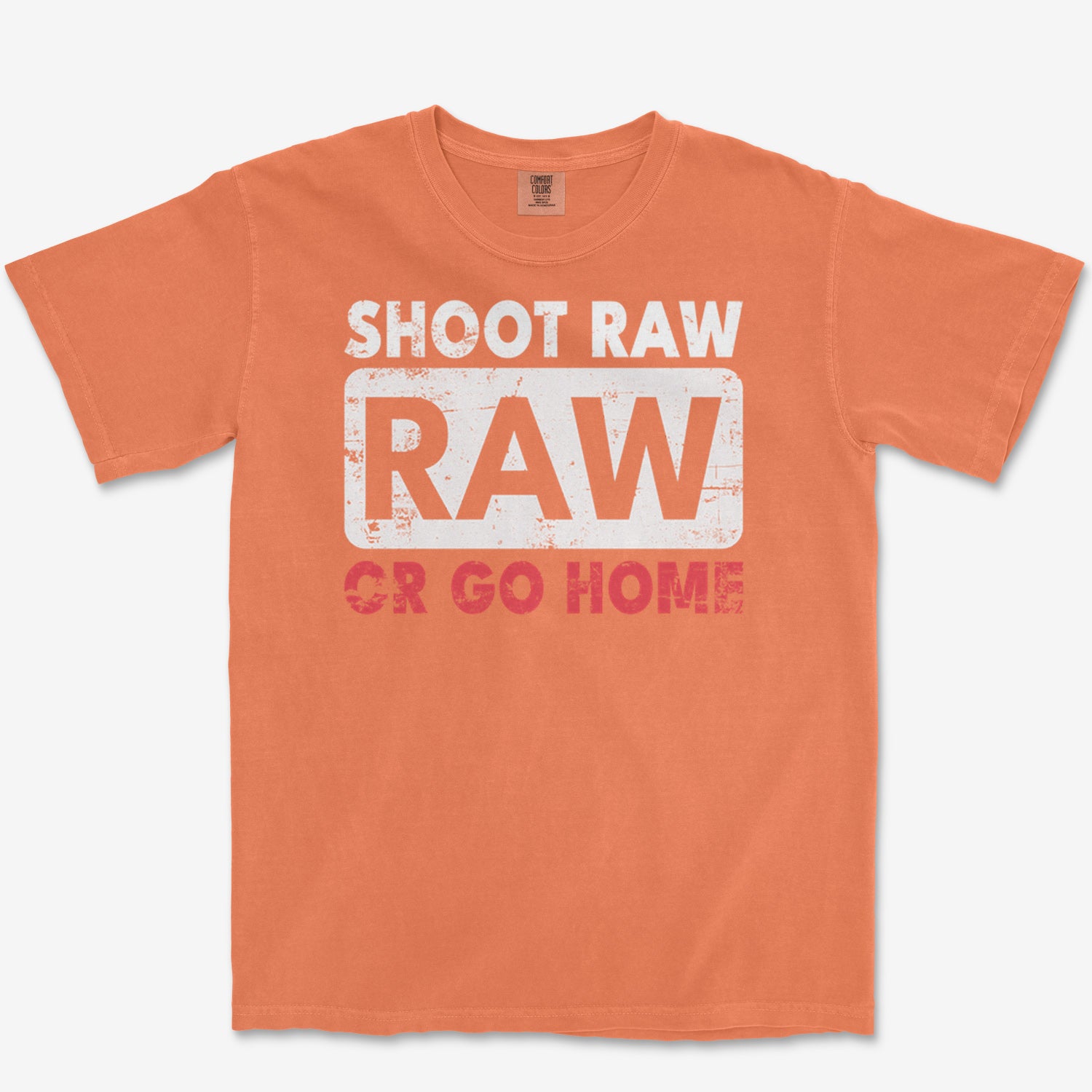 Shoot RAW Heavyweight Tee