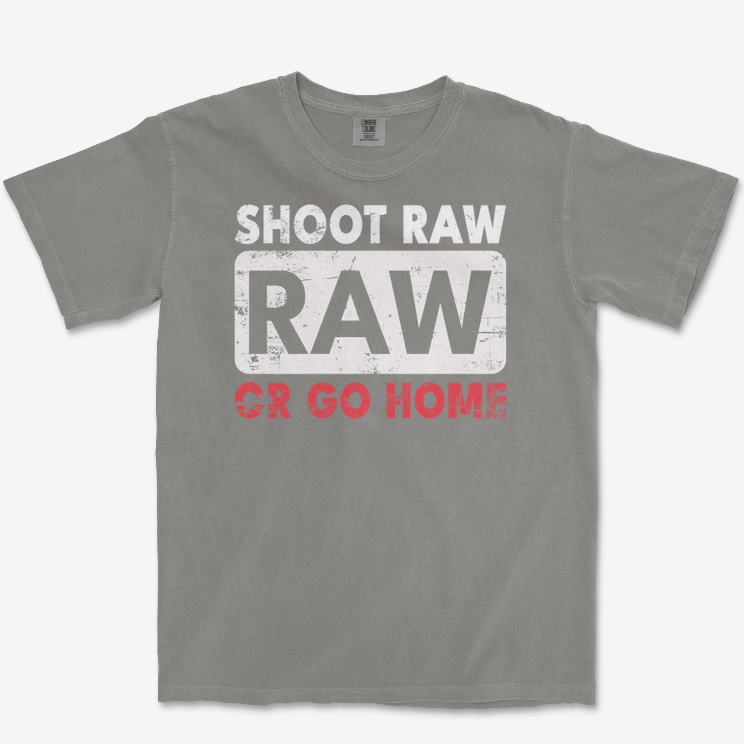 Shoot RAW Heavyweight Tee