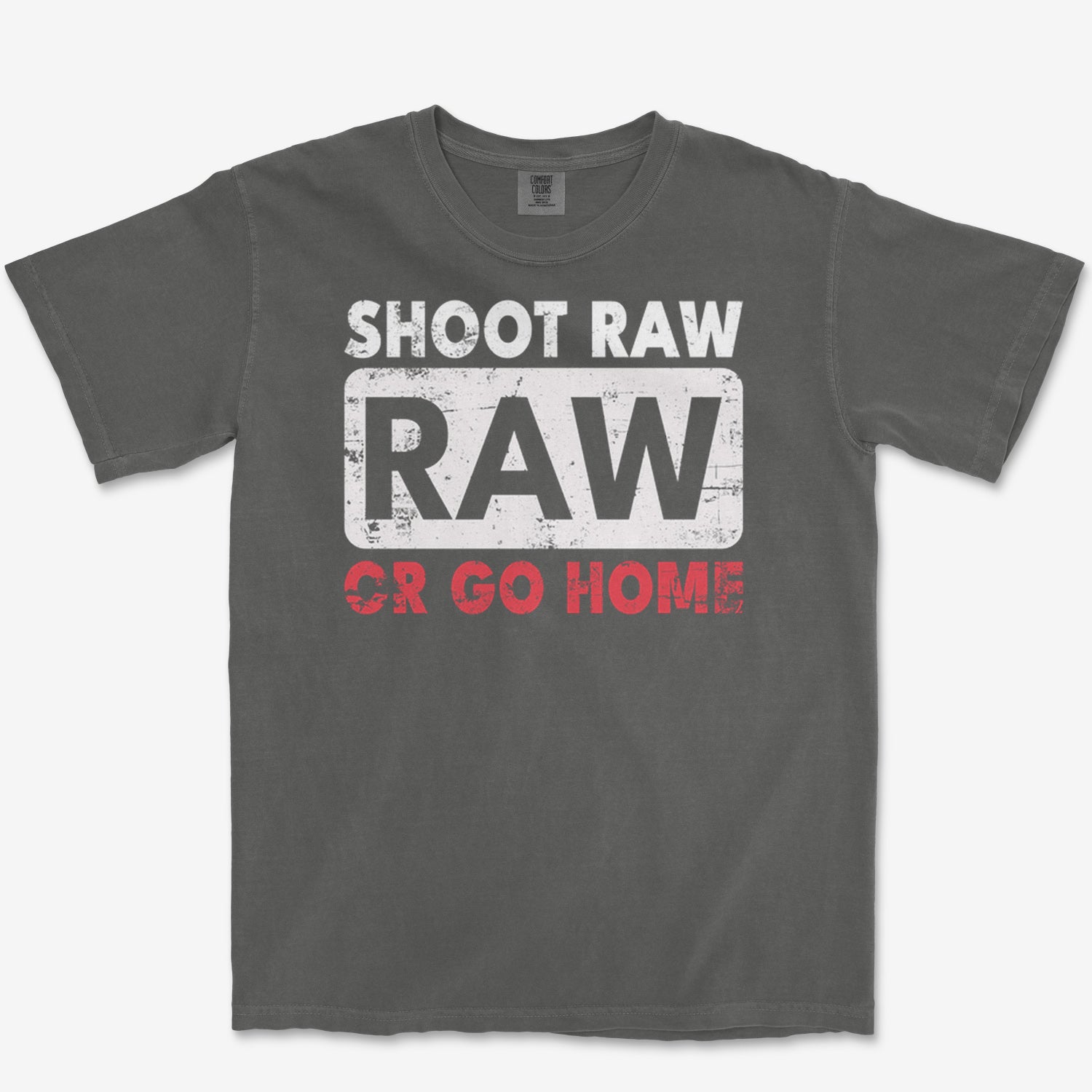 Shoot RAW Heavyweight Tee