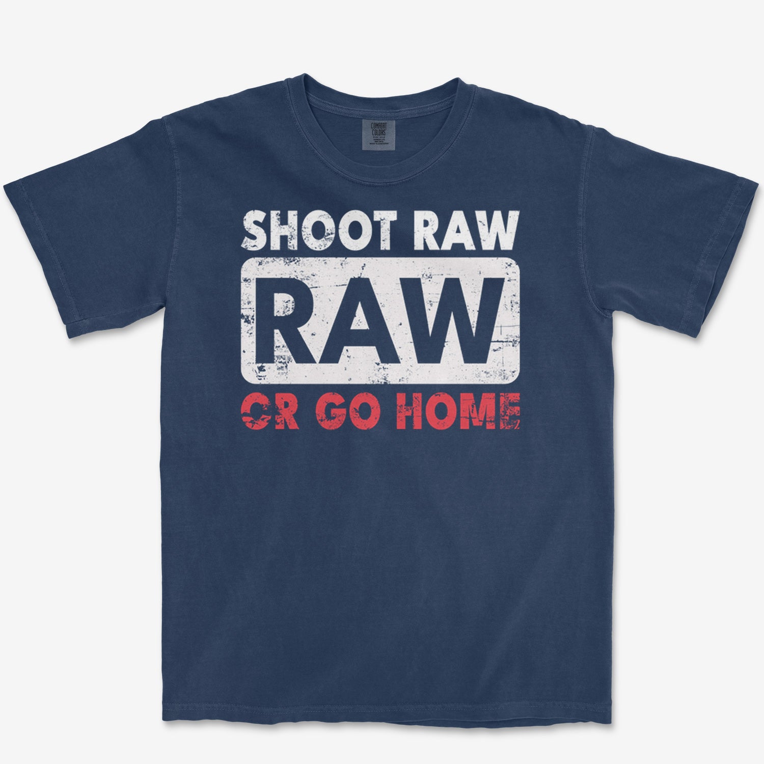 Shoot RAW Heavyweight Tee
