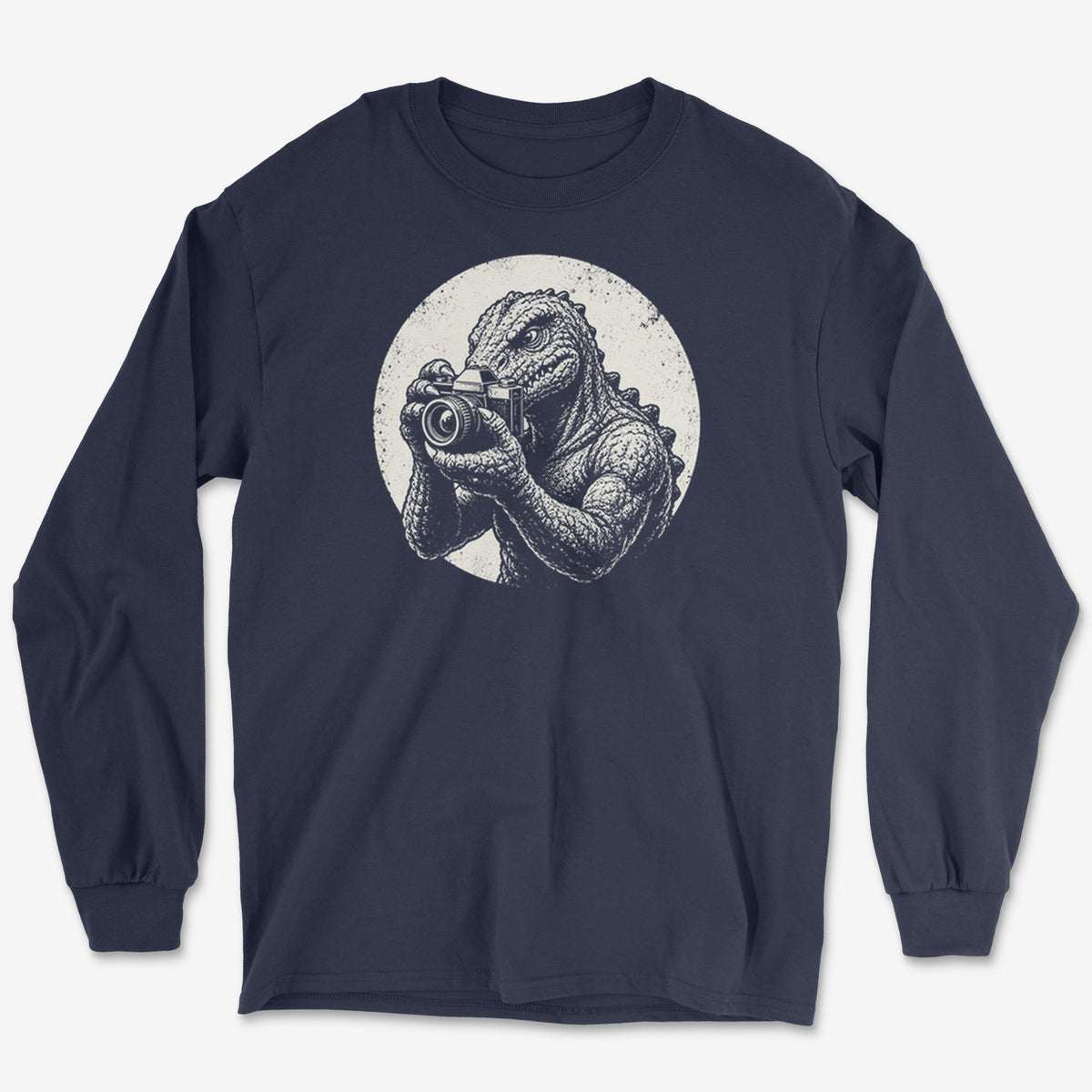 Shutterasaurus Rex Long Sleeve Tee
