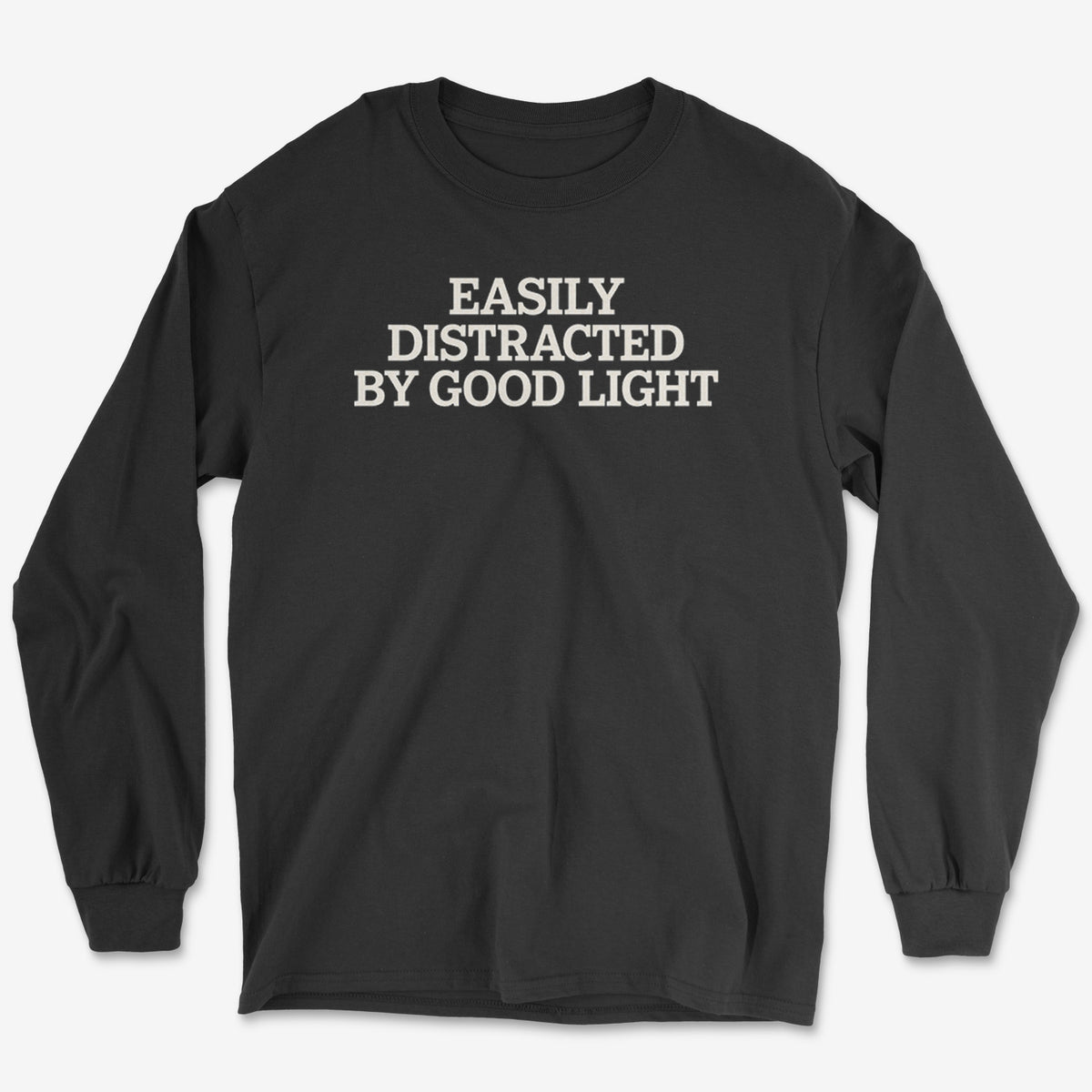 Sidetracked By Light Long Sleeve Tee